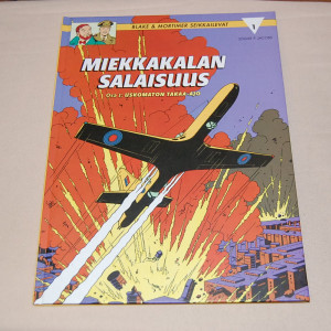 Blake & Mortimer seikkailevat 1 Miekkakalan salaisuus Osa 1: Uskomaton takaa-ajo